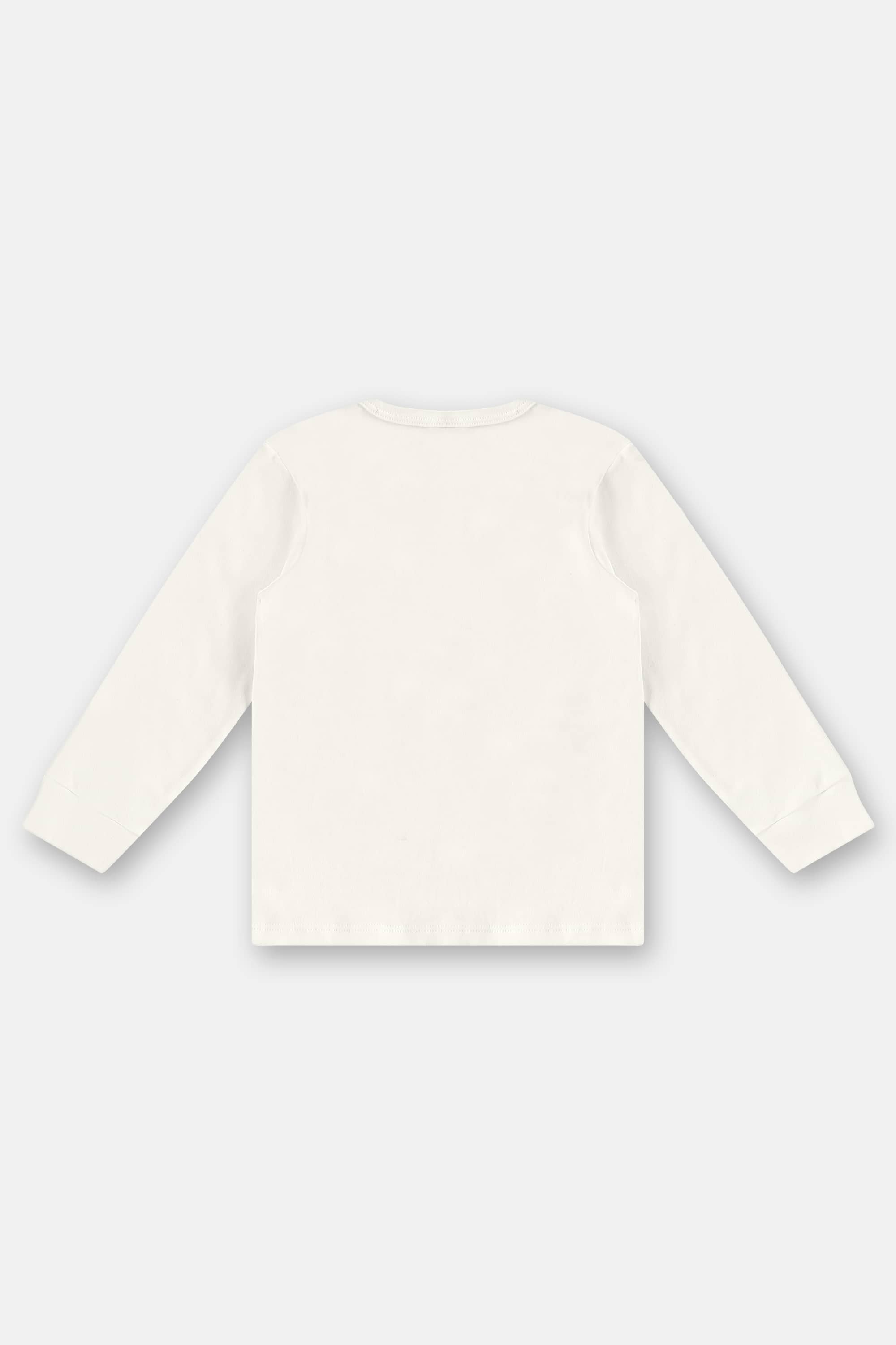 Pijama Infantil Feminino com 3 Peças em Suedine (Off White) Up Baby - Imagem 44